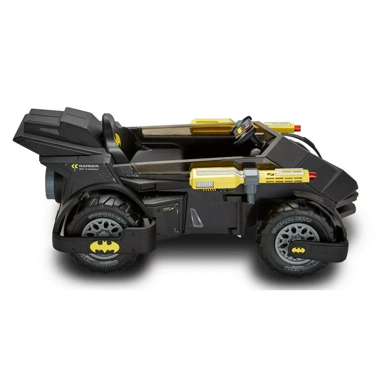 Load image into Gallery viewer, Rev up the Fun with the Batmobile 6-Volt Ride-On Car
