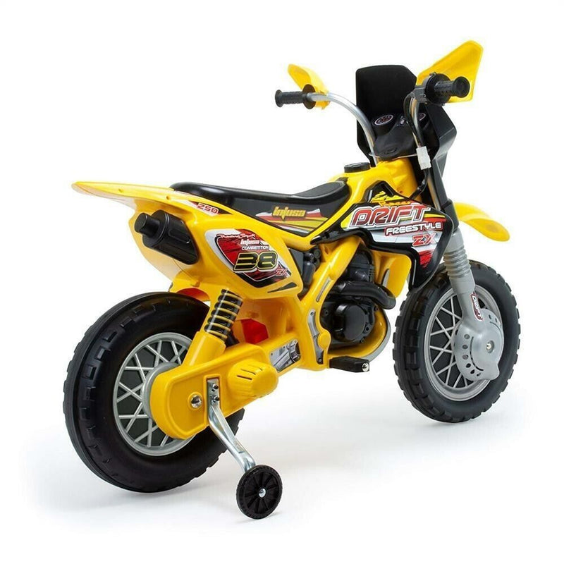 Load image into Gallery viewer, Rev up the Fun with the Injusa Drift ZX 12V Kids Dirt Bike - Perfect for Young Riders!
