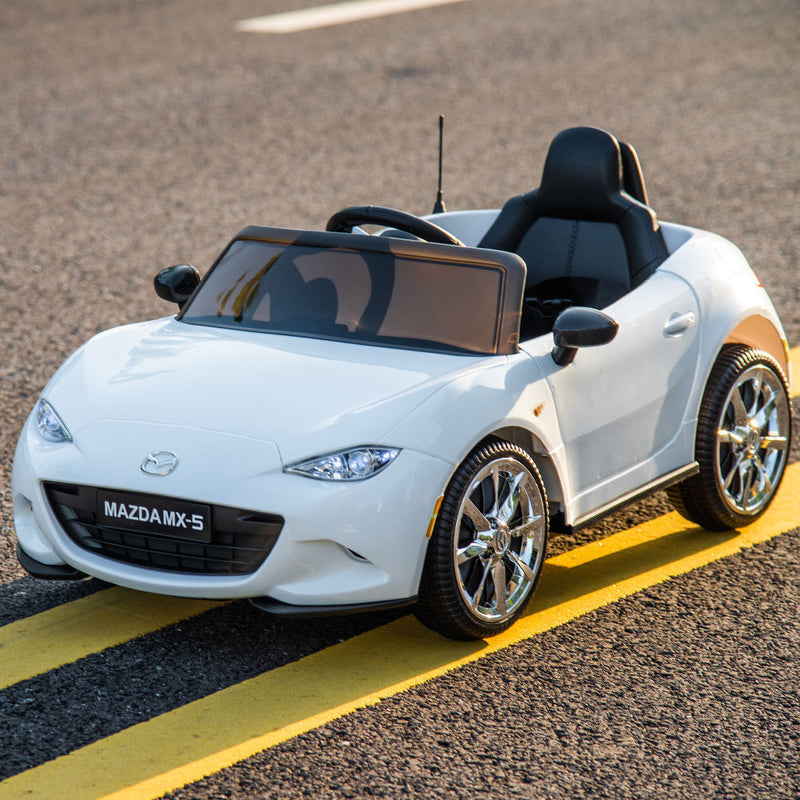 Load image into Gallery viewer, Rev up the Fun with the MAZDA MX-5 RF 12V Kids Ride-On Car with 2.4G Remote Control
