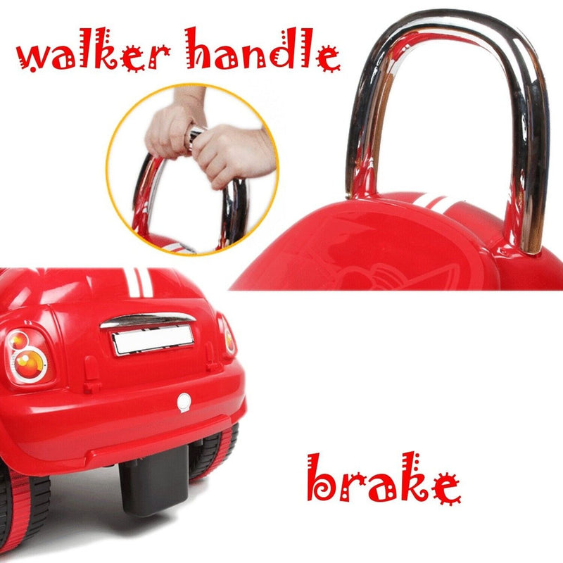 Load image into Gallery viewer, Rev Up the Fun with the Red Gliding Scooter Toy Car - Featuring Sound &amp; Light Effects!
