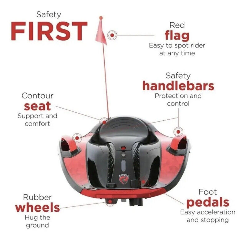 Load image into Gallery viewer, Rev Up the Fun with the Rollplay Nighthawk 12V Ride On Toy for Kids
