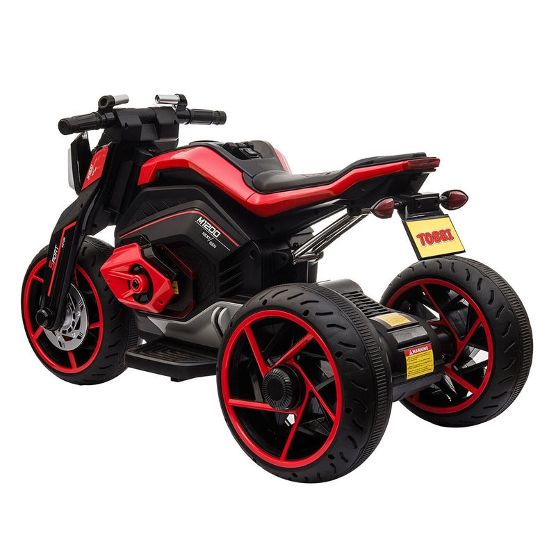 Load image into Gallery viewer, Rev Up the Fun with the Tobbi 12V Electric Trike Motorcycle for Kids
