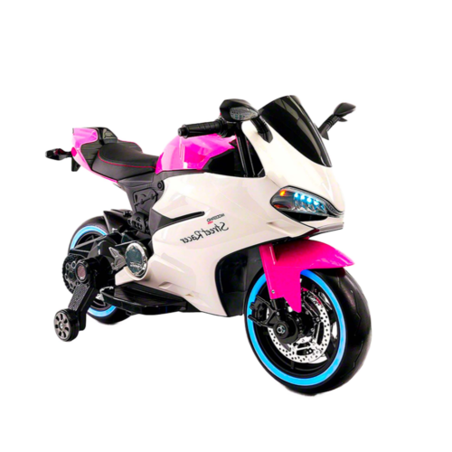 Rev Up Your Child's Playtime with the 12V Big Motorcycle Featuring New Toy Tech and Soft Leather Design - 2022 Edition