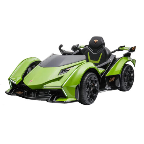 Load image into Gallery viewer, Rev Up Your Child&#39;s Playtime with the Lamborghini Gran Turismo V12 Vision Battery-Powered Ride-On Toy (Open Box)
