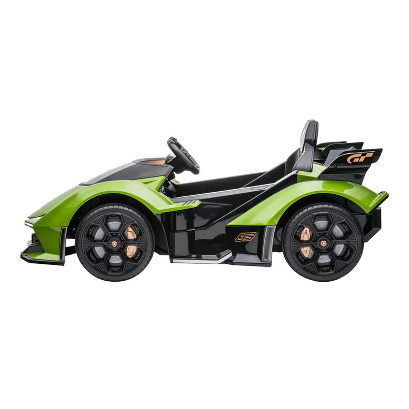 Load image into Gallery viewer, Rev Up Your Child&#39;s Playtime with the Lamborghini Gran Turismo V12 Vision Battery-Powered Ride-On Toy (Open Box)
