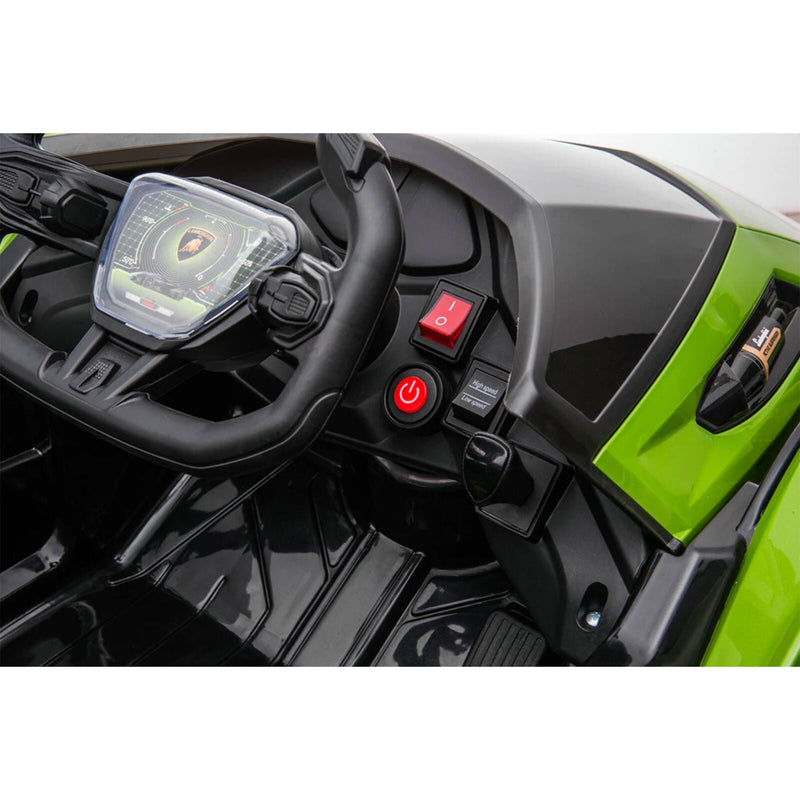 Load image into Gallery viewer, Rev Up Your Child&#39;s Playtime with the Lamborghini Gran Turismo V12 Vision Battery-Powered Ride-On Toy (Open Box)

