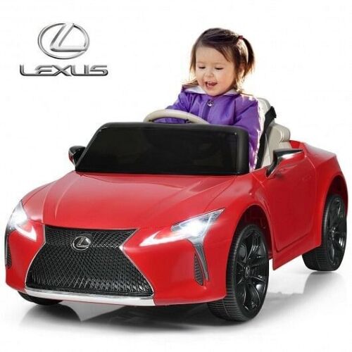 Rev Up Your Child's Playtime with the Lexus LC500 Licensed Remote Control Electric Car in Red
