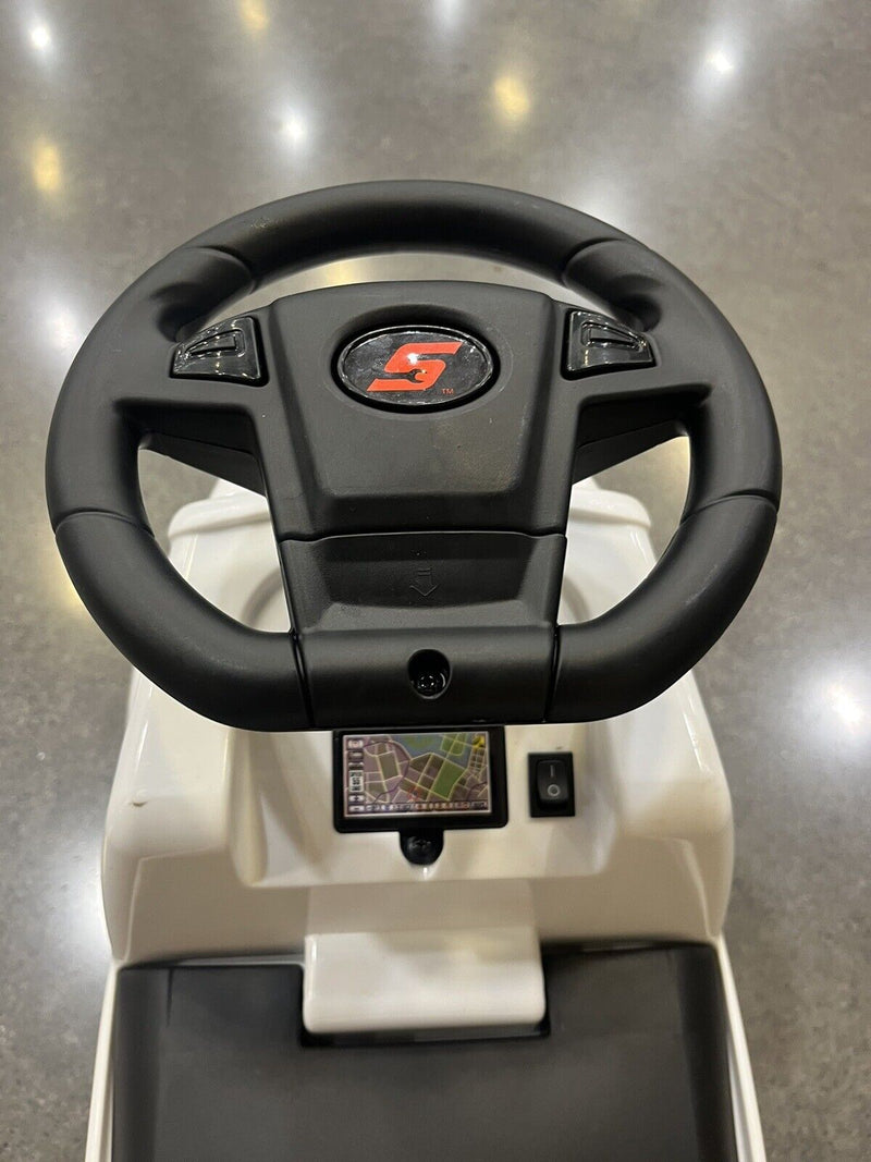 Load image into Gallery viewer, Rev Up Your Child&#39;s Playtime with the Snap On Tools White Truck Ride-On Toy - Complete with Sound Effects!
