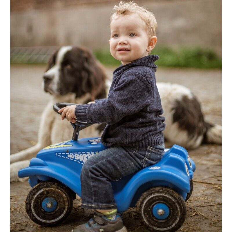 Load image into Gallery viewer, Rev Up Your Playtime with the Bobby Car Police Sound Rider
