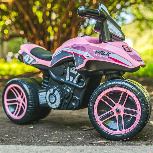 Rev Up Your Ride with FALK Rider Racing Pink Wide Wheels - Now Available for Ages 2 and Up!