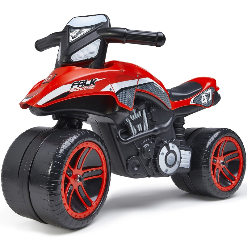 Load image into Gallery viewer, Rev Up Your Ride with FALK Rider Racing Red Wide Wheels - Now Available!
