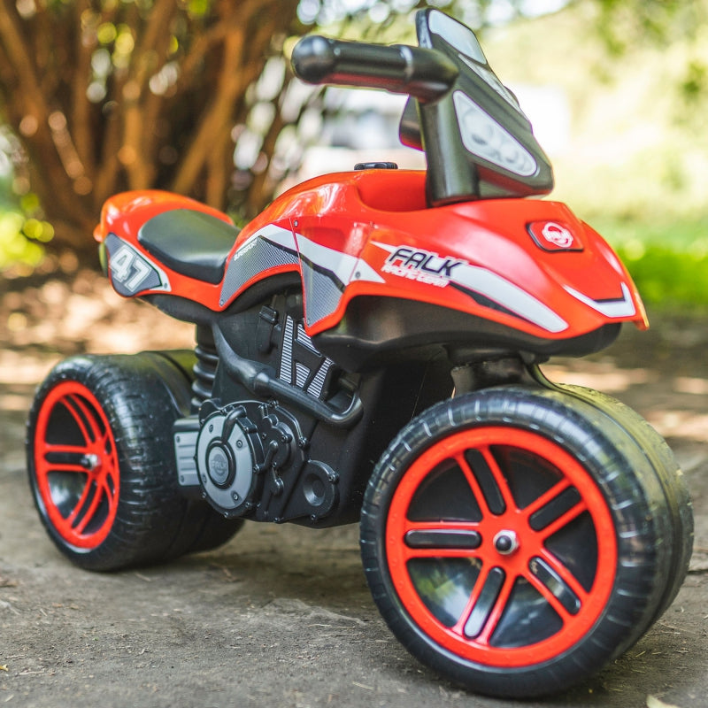 Load image into Gallery viewer, Rev Up Your Ride with FALK Rider Racing Red Wide Wheels - Now Available!
