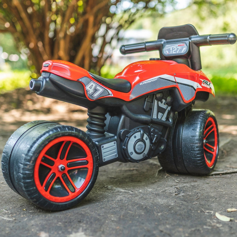 Load image into Gallery viewer, Rev Up Your Ride with FALK Rider Racing Red Wide Wheels - Now Available!
