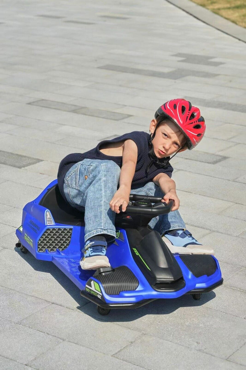 Load image into Gallery viewer, Rev Up Your Ride with the 24V Electric Drifting Go Kart - Variable Speed, Up to 12 mph!
