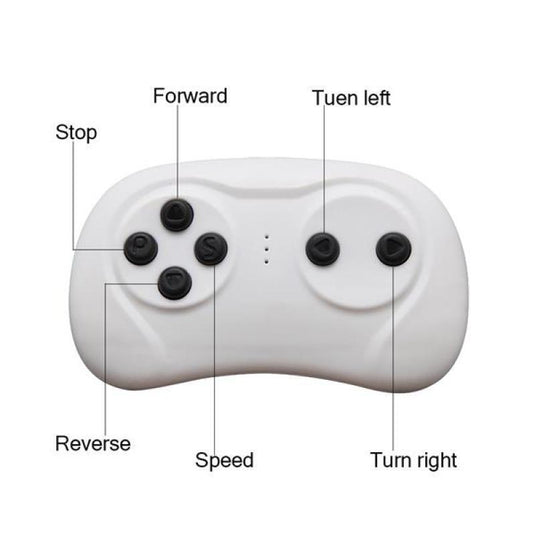 Revamped Electric Dual Drive Ride On Toy with 2.4G RC Control - Perfect Christmas Gift for Kids