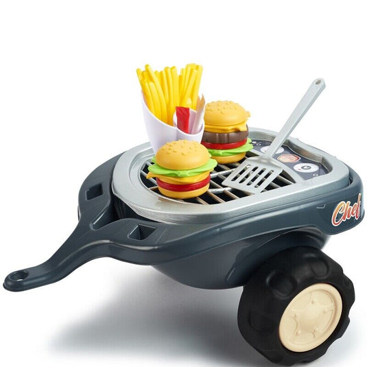 Revamped Falk Rider Food Truck: Now Serving Hamburgers with Open Seating for 1 Year!