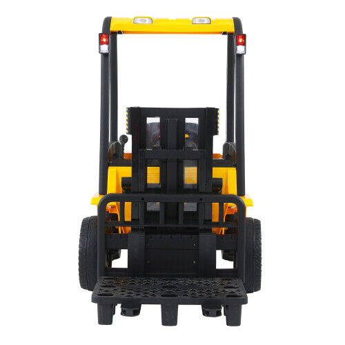 Load image into Gallery viewer, Revolutionize Playtime with the 12V7A Electric Frame Lifting Rod Ride-On Forklift for Kids: 3 Speeds and LED Lights Included!
