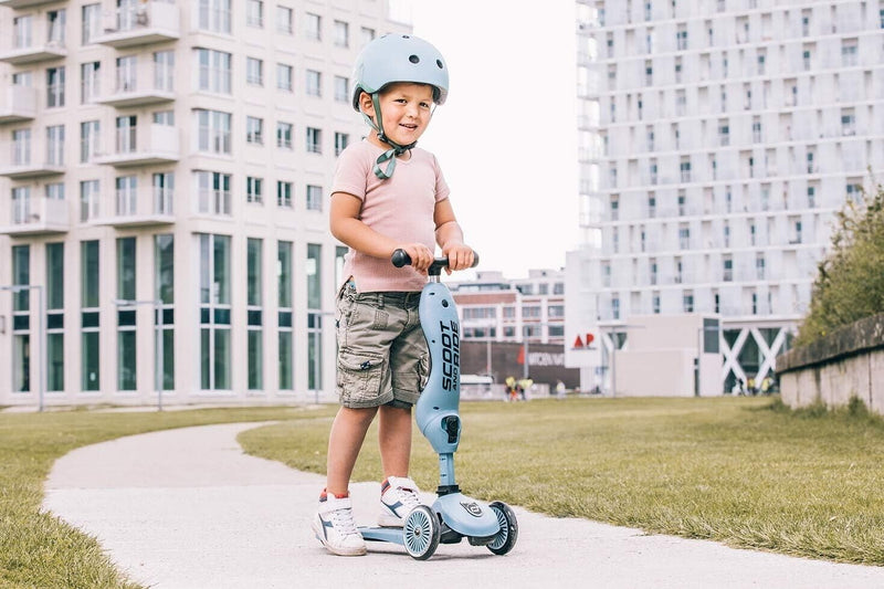 Load image into Gallery viewer, Revolutionize Playtime with the Highwaykick 1 Children&#39;s 2-in-1 Scooter
