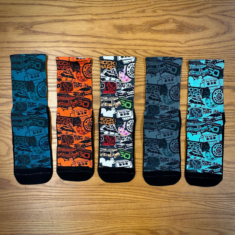 Load image into Gallery viewer, RHR Sticker Pack SUB6 6" Socks
