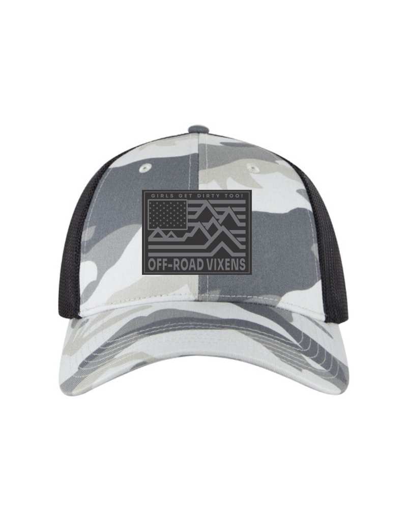 Load image into Gallery viewer, Ride Free Camo Trucker

