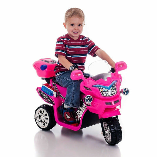 Ride in Style with the Pink Battery-Powered Motorbike Toy for Kids Ages 2-3