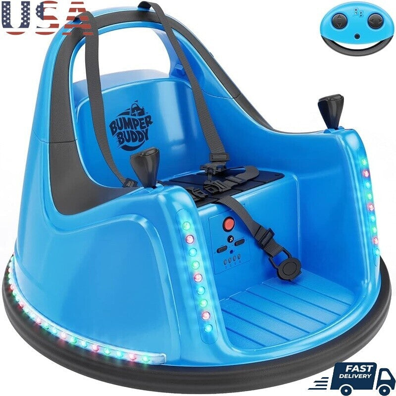 Load image into Gallery viewer, 12V Electric Ride-On Car for Kids with Remote Control and 2-Speed Bumping Toy for Toddlers
