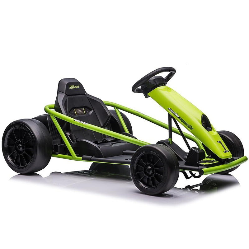 Load image into Gallery viewer, 24V Electric Ride-On Go-Kart for Kids High-Speed Drifting Car Toy
