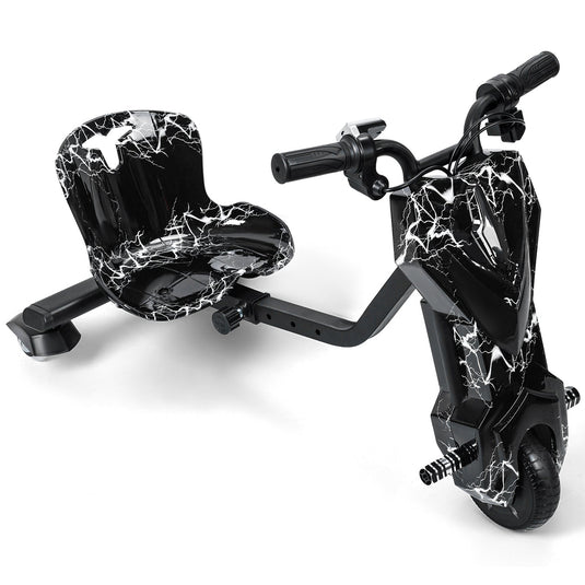 Kids Ride-On Drift Tricycle with Large Wheels for Ages 8 and Up