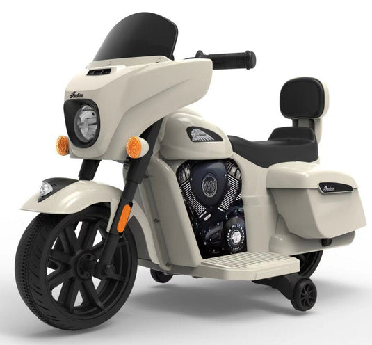 6V Electric Ride-On Dirt Bike for Kids with Licensed Design and Built-In Music