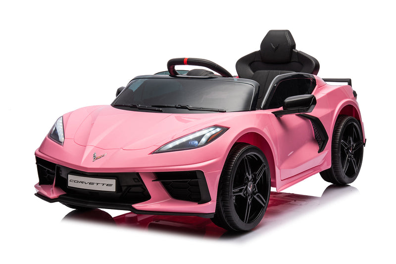 Load image into Gallery viewer, 12V Battery-Powered Ride-On Sports Car for Kids Licensed Corvette Model
