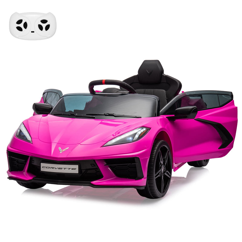 Load image into Gallery viewer, 12V Battery-Powered Ride-On Sports Car for Kids Licensed Corvette Model
