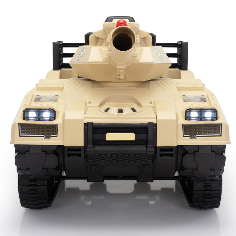 Load image into Gallery viewer, 24V Ride-On Thunder Tank Car with Fighting Cannon and Rotating Turret
