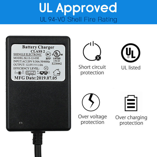 Power Up Your Child's Ride with the 12V Battery Charger for Yamaha Raptor 700R MegaTredz Motion Trendz