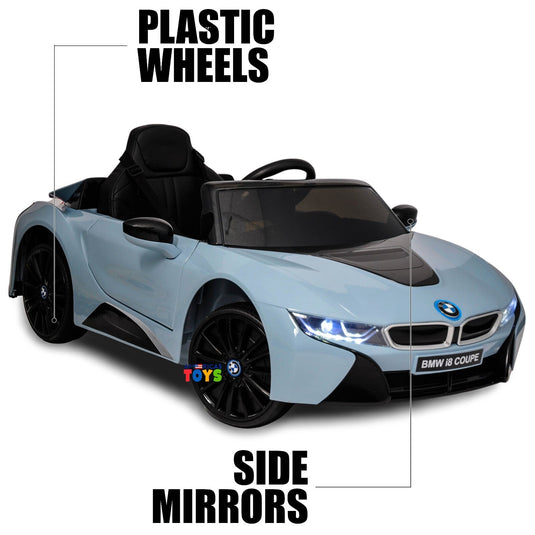 12V Licensed BMW Kids Ride-On Coupe with RC, MP3, and Single Seat in Multiple Colors