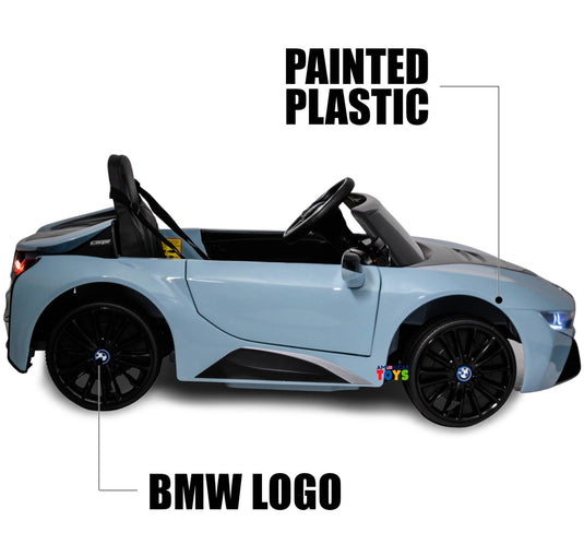 12V Licensed BMW Kids Ride-On Coupe with RC, MP3, and Single Seat in Multiple Colors