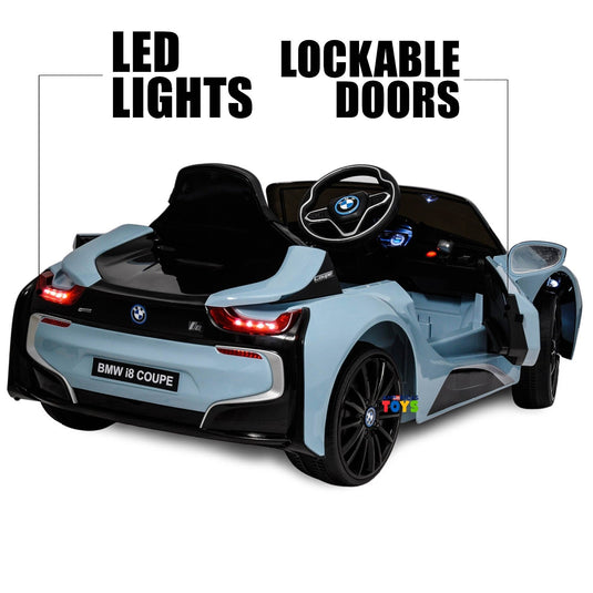 12V Licensed BMW Kids Ride-On Coupe with RC, MP3, and Single Seat in Multiple Colors