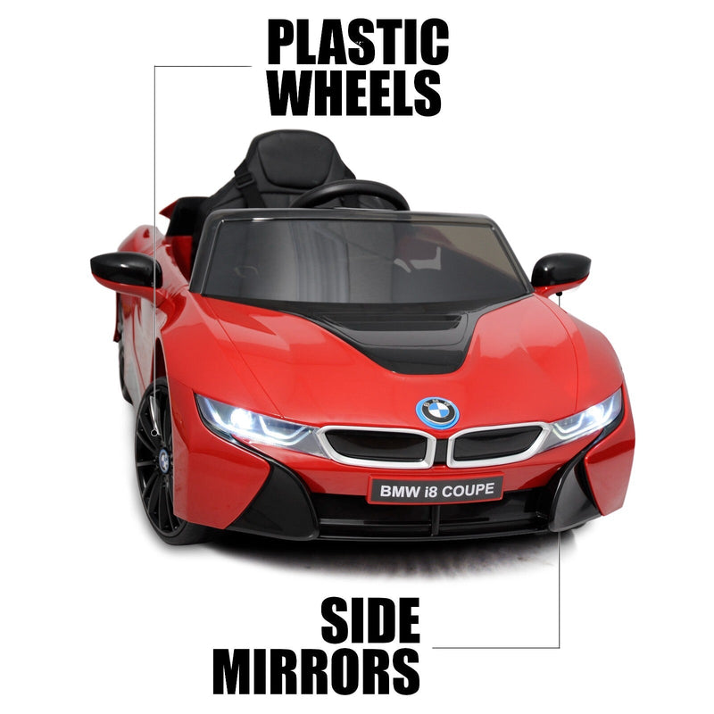 Load image into Gallery viewer, 12V Licensed BMW Kids Ride-On Coupe with RC, MP3, and Single Seat in Multiple Colors
