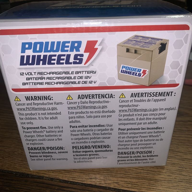 Load image into Gallery viewer, 12-Volt 12Ah Rechargeable Replacement Battery for Preschool Ride-On Vehicles
