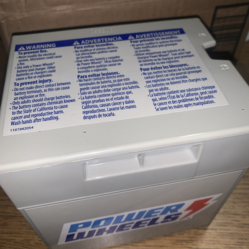 Load image into Gallery viewer, 12-Volt 12Ah Rechargeable Replacement Battery for Preschool Ride-On Vehicles
