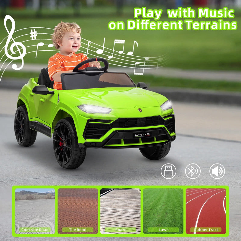 Load image into Gallery viewer, 12V Kids&#39; Electric Ride-On Vehicle with Parent Remote Control, Horn, and Radio
