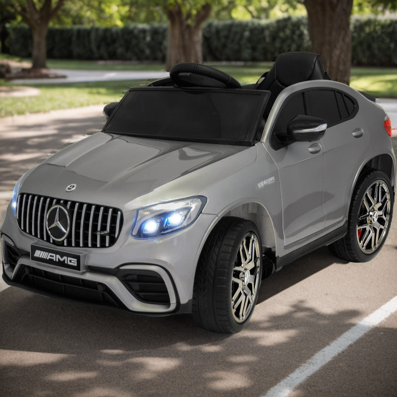 Load image into Gallery viewer, 12V One-Seater Ride-On Car with Remote Control and MP3 – Licensed Mercedes-Benz, Multiple Colors
