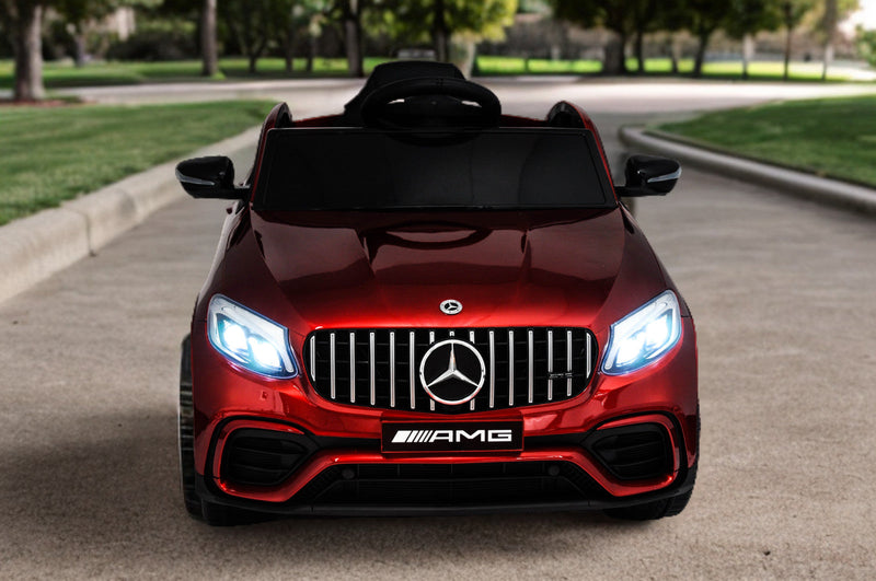 Load image into Gallery viewer, 12V One-Seater Ride-On Car with Remote Control and MP3 – Licensed Mercedes-Benz, Multiple Colors
