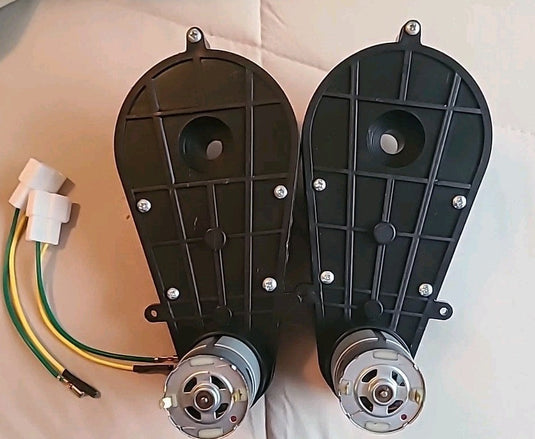 12V RS550 DC Motor for Ride-On Toy Cars with Gearbox, 12000-40000 RPM