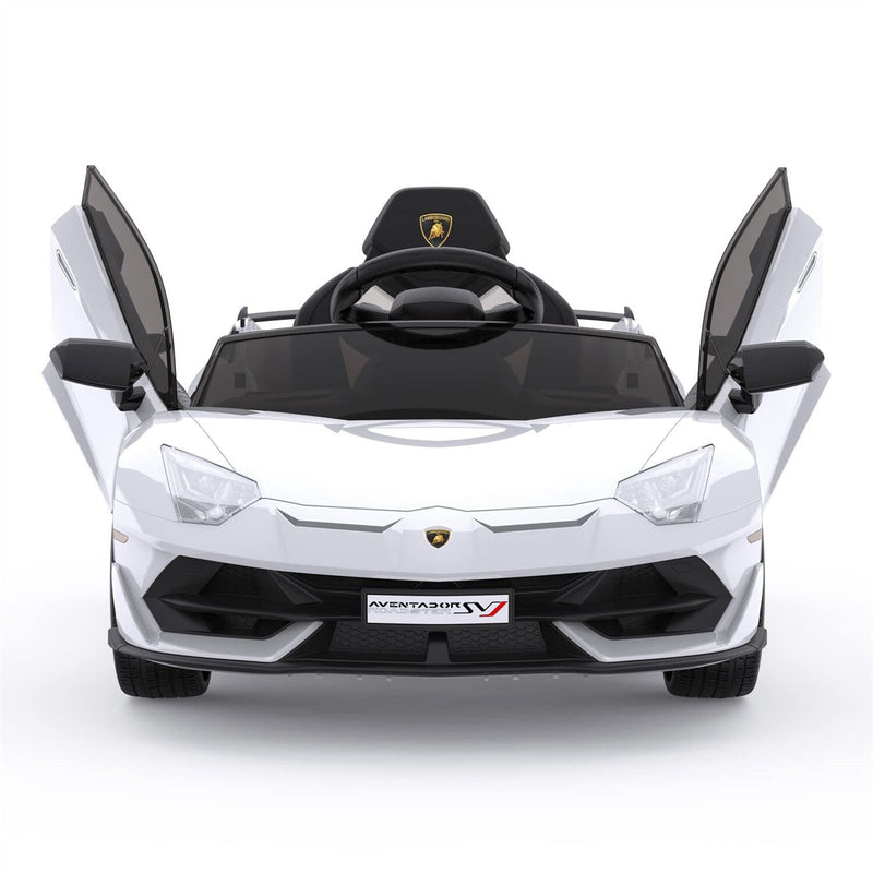 Load image into Gallery viewer, 12V Battery-Powered Ride-On Toy for Kids with LED Headlights and Hydraulic Doors
