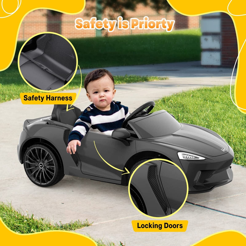 Load image into Gallery viewer, 12V Licensed McLaren Battery-Powered Kids Ride-On Sports Car with 2 Speeds
