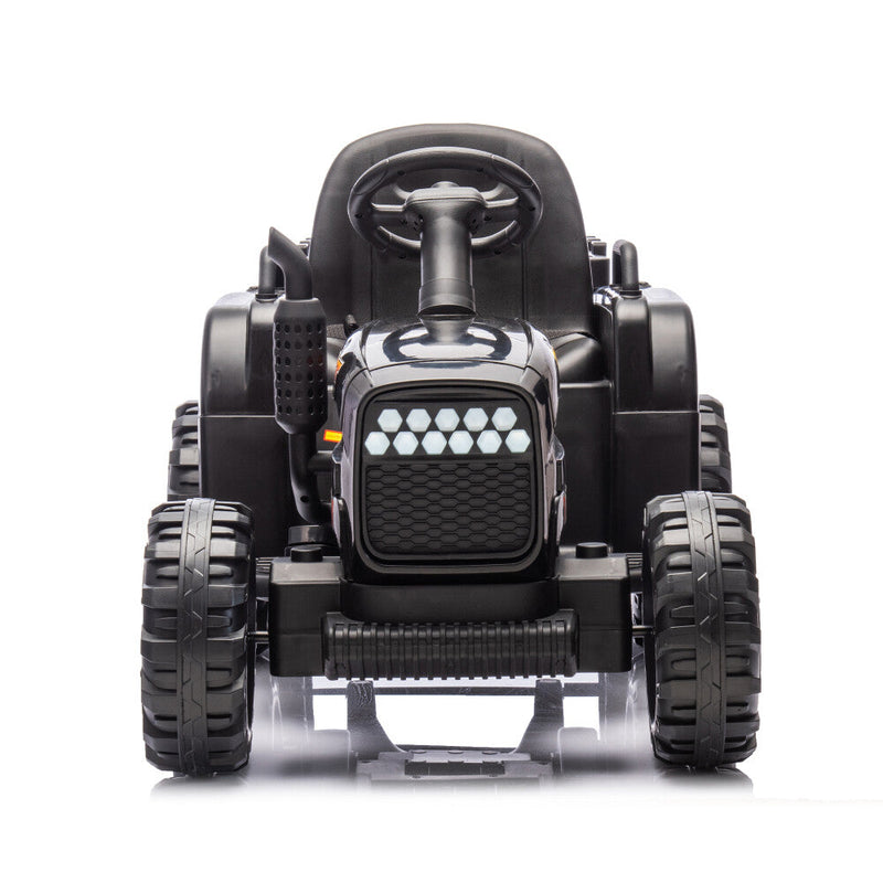 Load image into Gallery viewer, 24V Battery-Powered Electric Ride-On Tractor with Trailer and Dual 200W Motors
