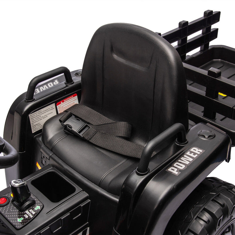Load image into Gallery viewer, 24V Battery-Powered Electric Ride-On Tractor with Trailer and Dual 200W Motors
