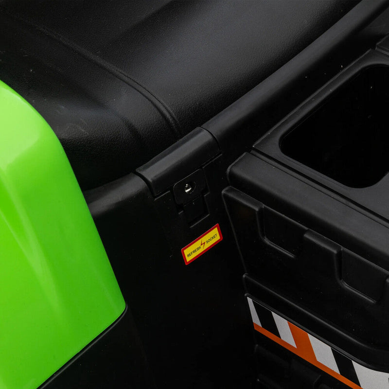 Load image into Gallery viewer, 12V Battery-Powered Ride-On Electric Tractor Toy with Trailer and Remote Control
