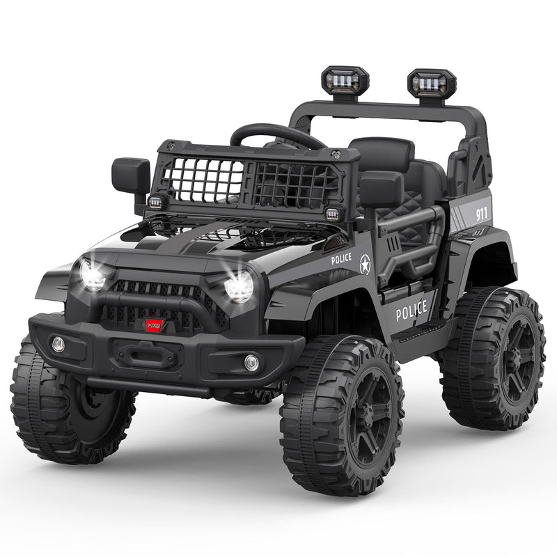 Load image into Gallery viewer, 12V Battery-Powered Electric Ride-On Truck with Remote Control and LED Lights
