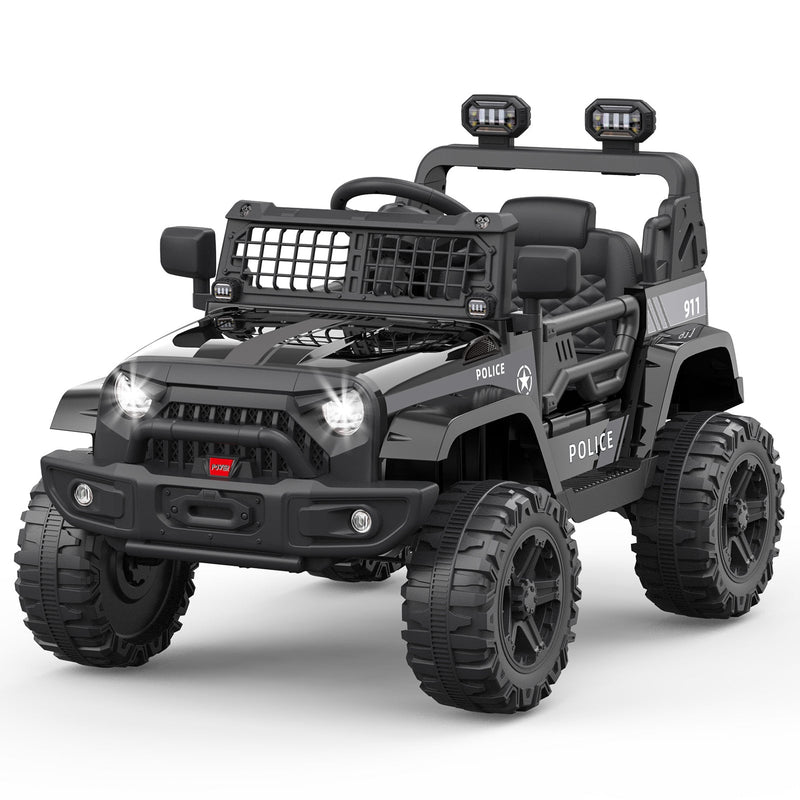 Load image into Gallery viewer, 12V Battery-Powered Electric Ride-On Truck with Remote Control and LED Lights
